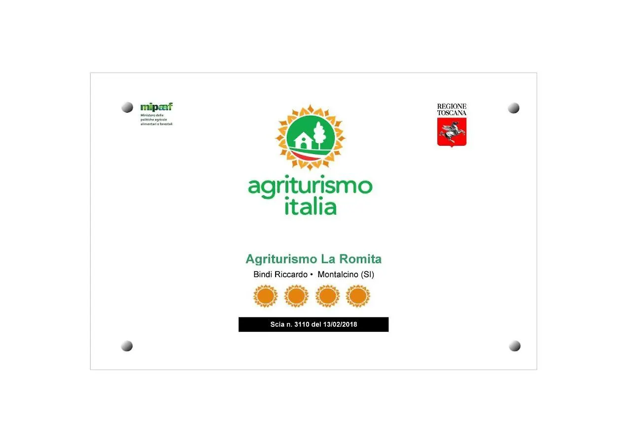 La Romita Ospitalita Rurale Familiare Villa Montisi Çiftlik konaklama